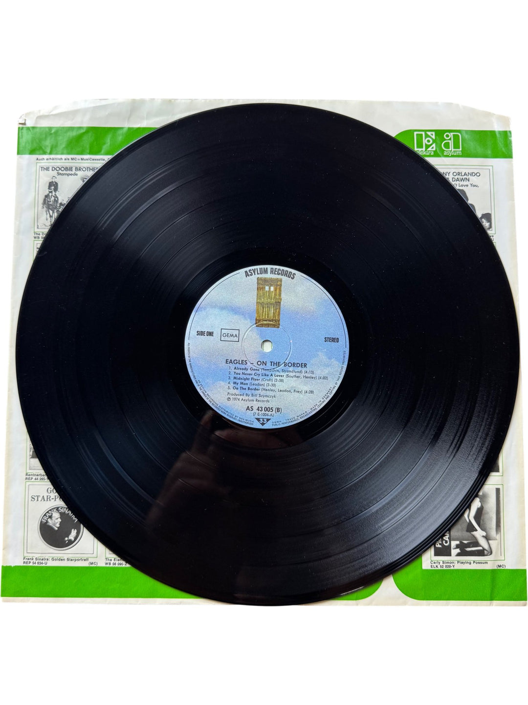 Eagles On The Border Vinyl Record - Good