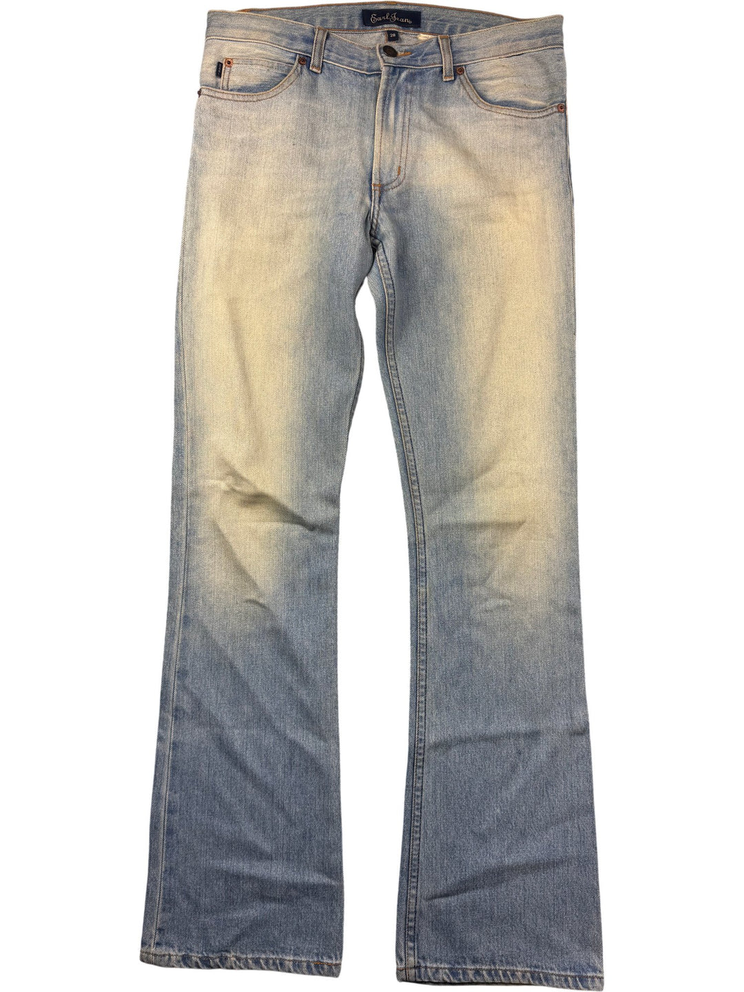 Earl Jean Light Wash Denim Jeans - W32 - Think Vintage ltd