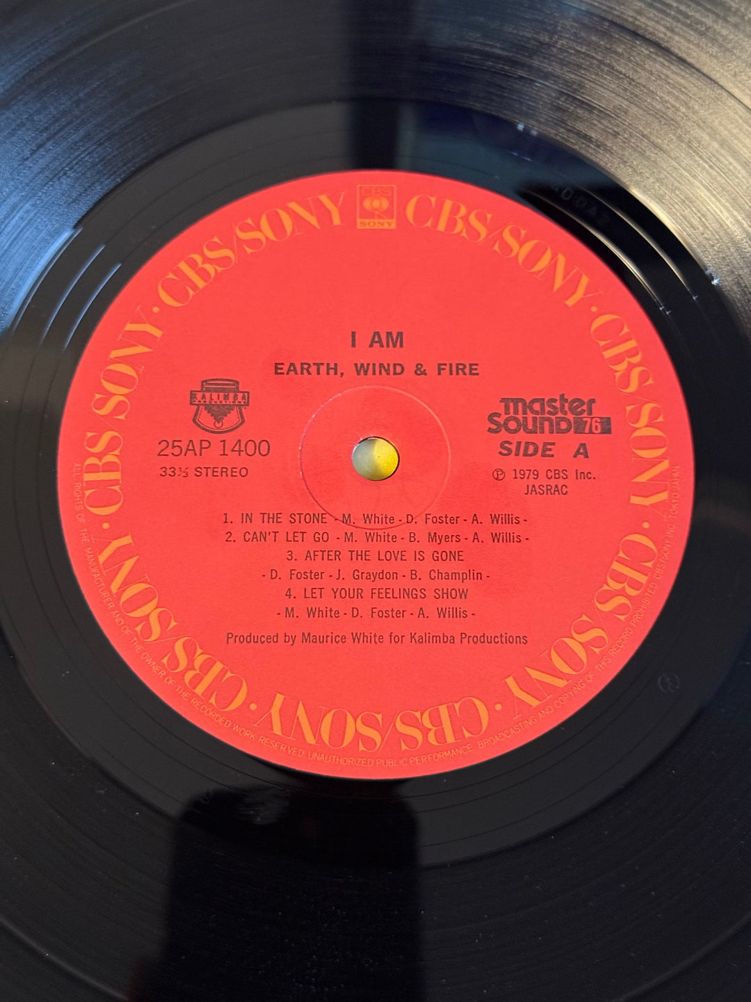 Earth Wind & Fire I Am Vinyl Record - Think Vintage Online Ltd
