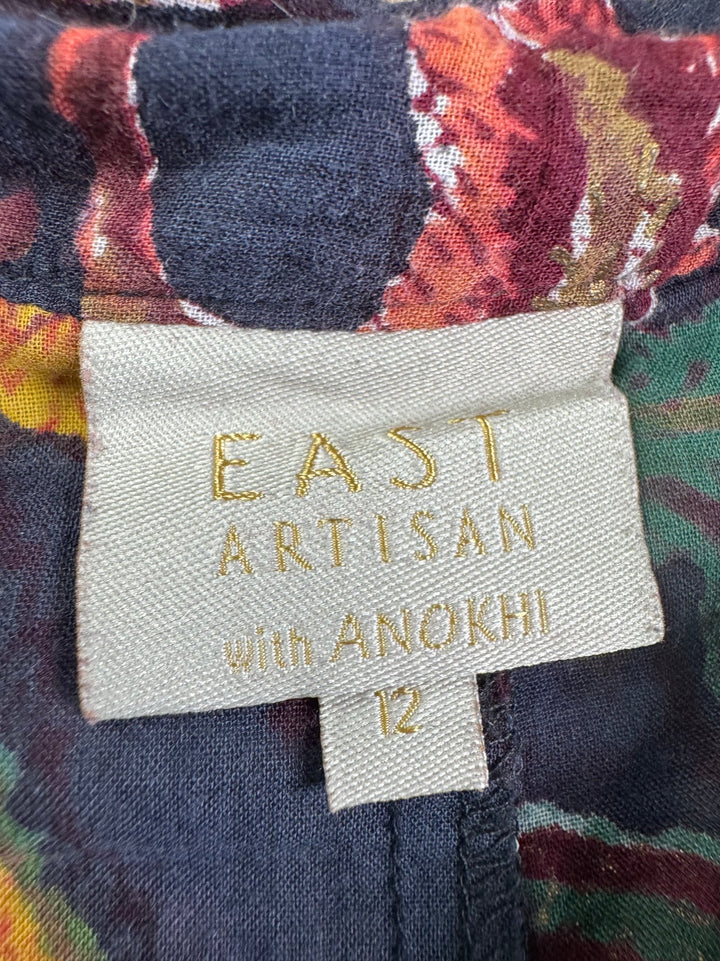 East Anokhi Floral Wrap Skirt - W32