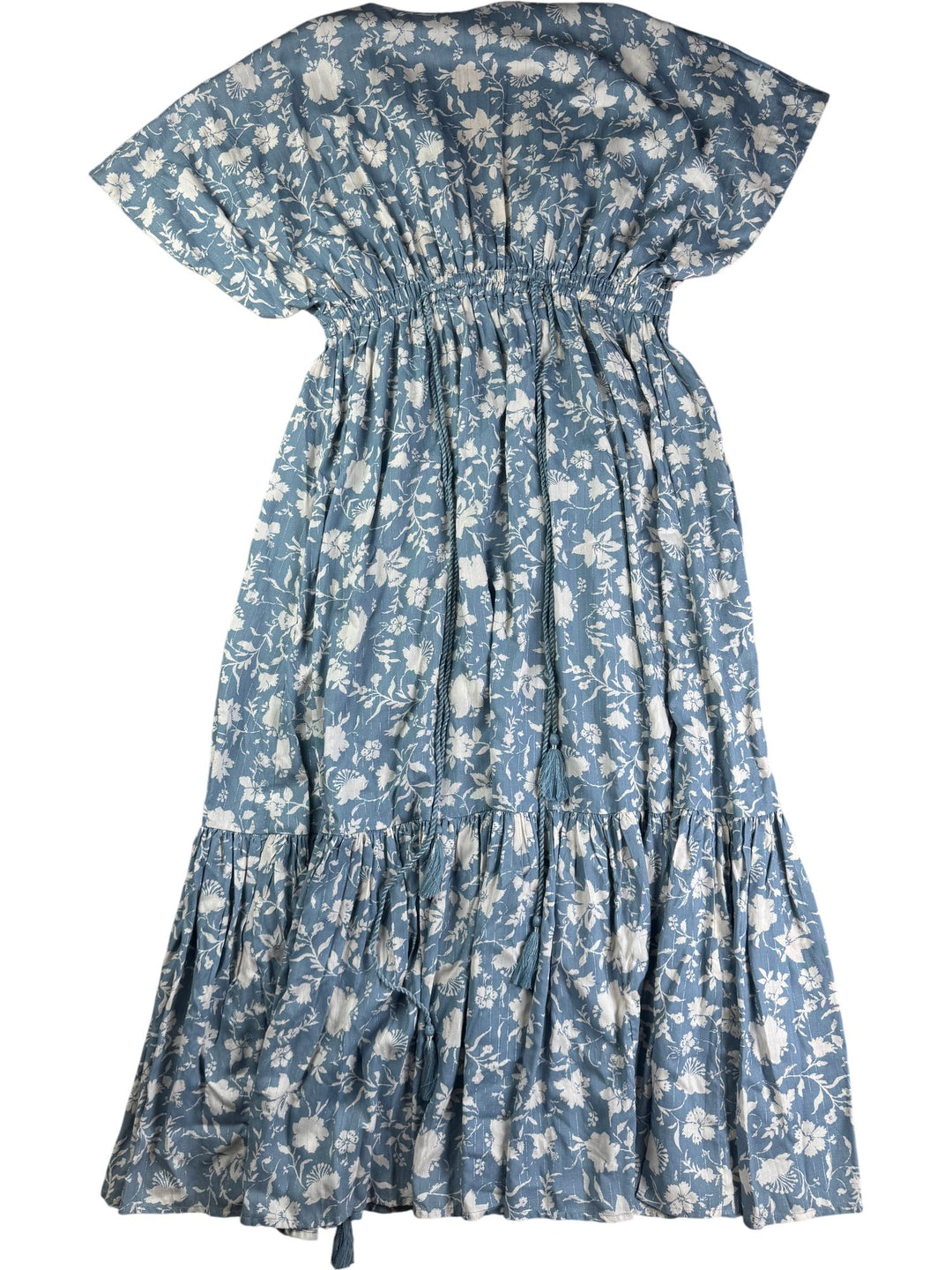 East Blue Floral Maxi Dress - M