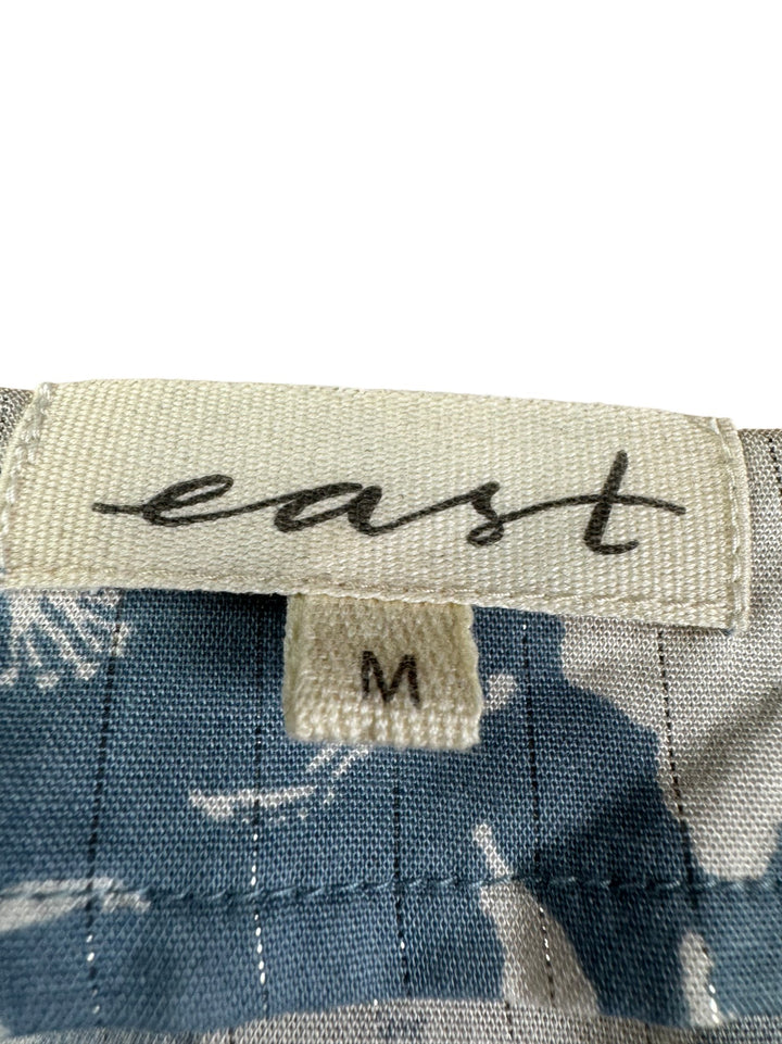 East Blue Floral Maxi Dress - M