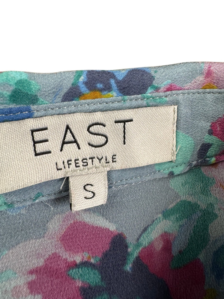 East Lifestyle Floral Silk Blouse - M
