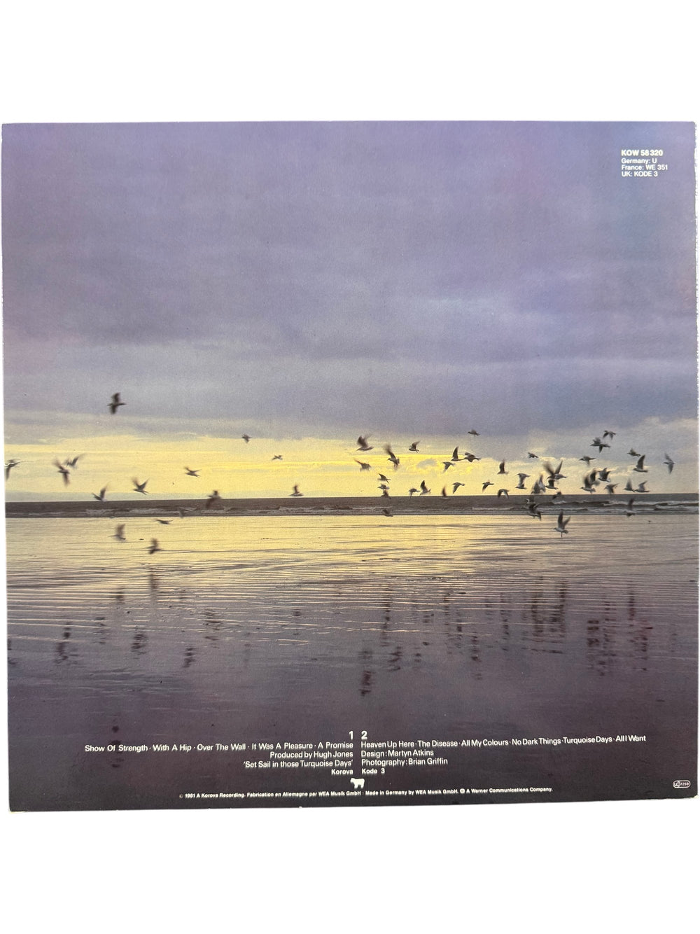 Echo And The Bunnymen Heaven Up Here Vinyl Record - Think Vintage