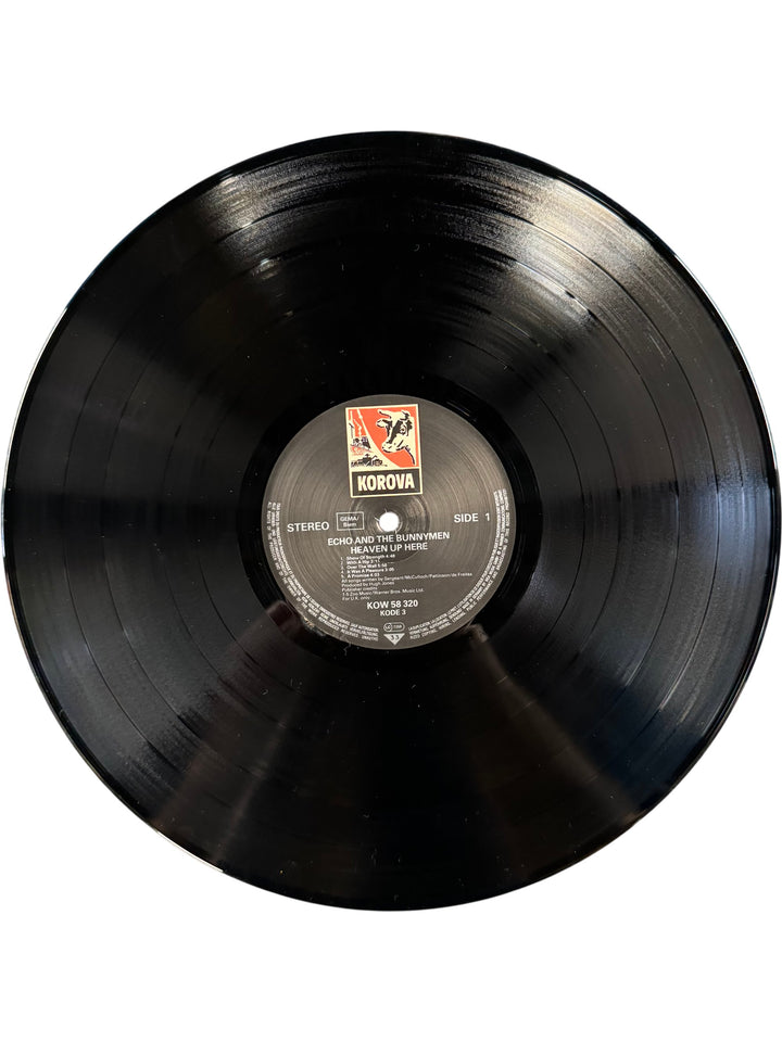 Echo And The Bunnymen Heaven Up Here Vinyl Record - Think Vintage