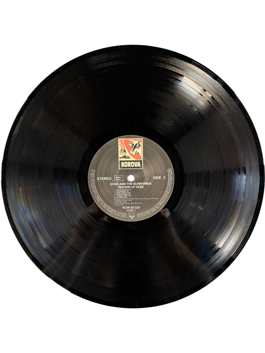 Echo And The Bunnymen Heaven Up Here Vinyl Record - Think Vintage