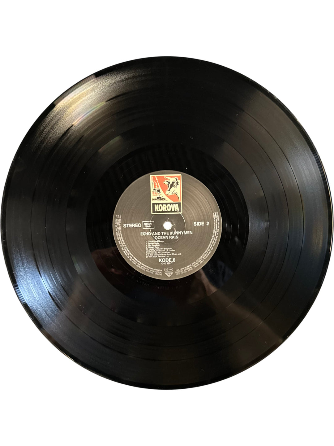 Echo & The Bunnymen Ocean Rain Vinyl Record - Think Vintage Online Ltd