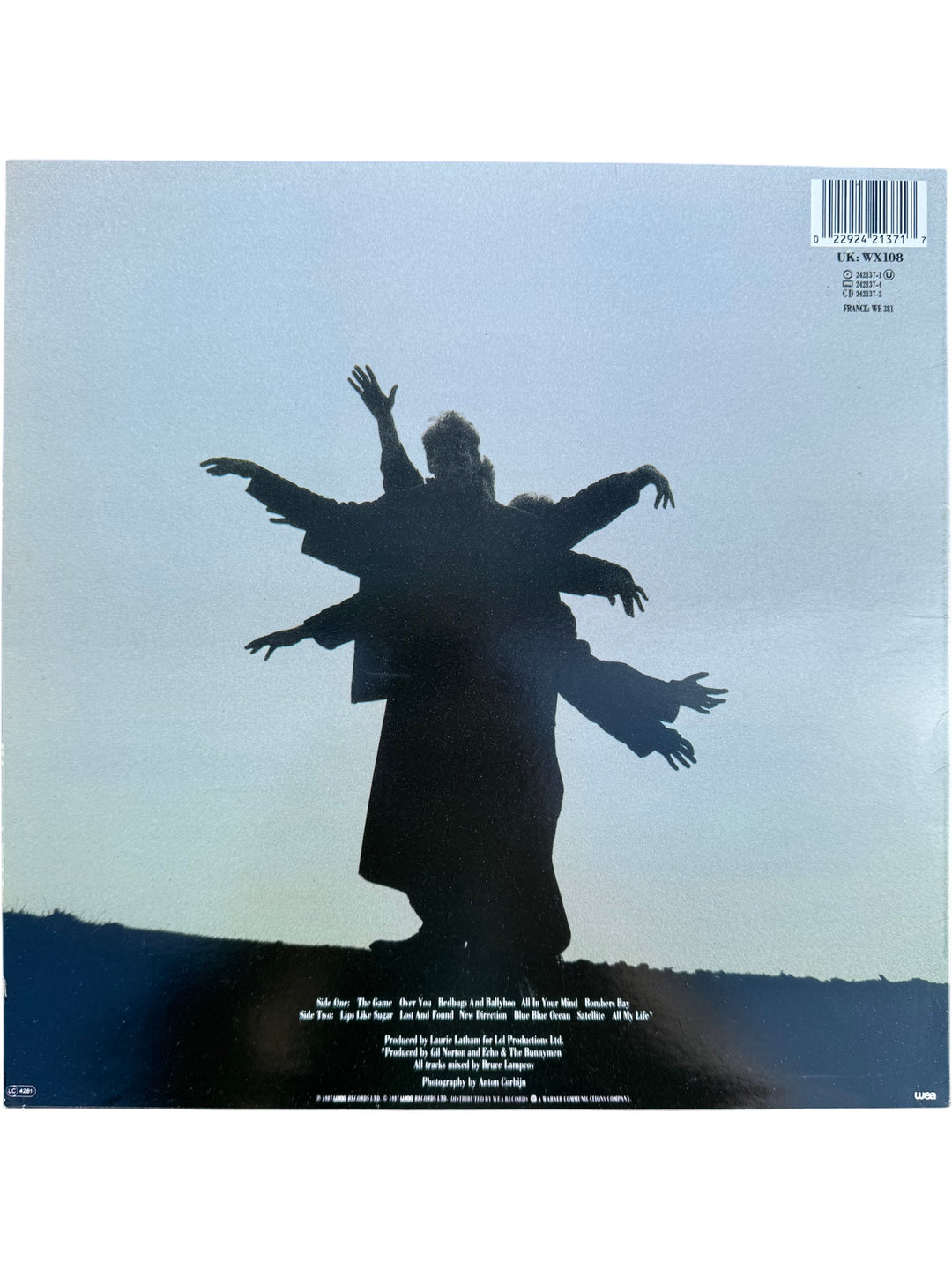 Echo & The Bunnymen Self-Titled LP Record - Think Vintage