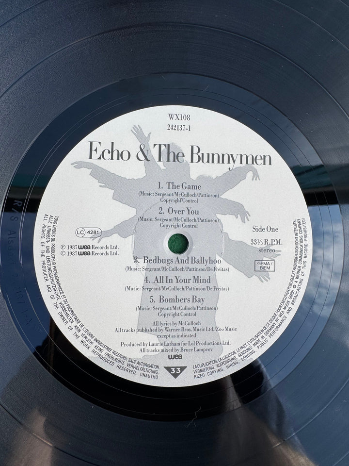 Echo & The Bunnymen Self-Titled LP Record - Think Vintage