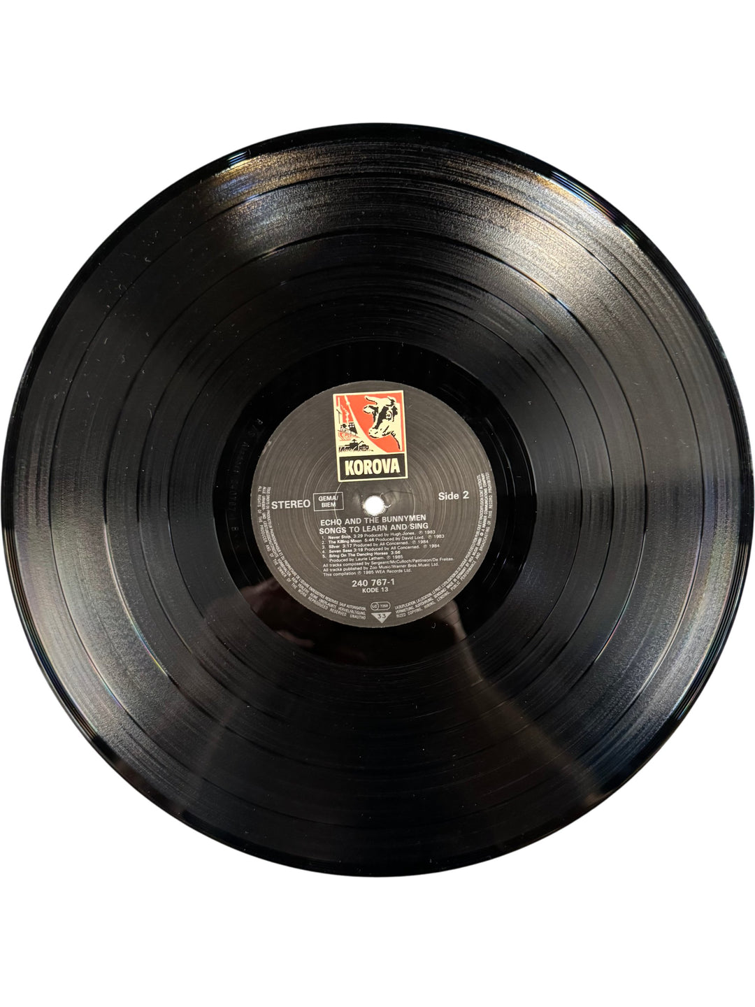 Echo & The Bunnymen Songs To Learn And Sing Vinyl - Think Vintage