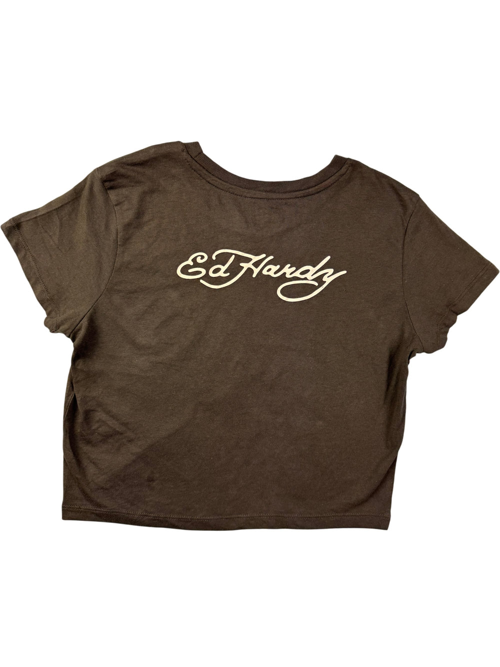 Ed Hardy Floral T-Shirt -S - Think Vintage