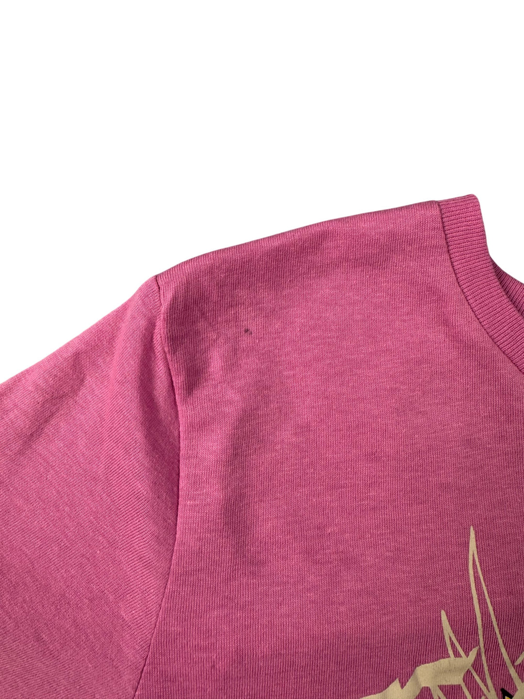 Ed Hardy Pink Tattoo Graphic T-Shirt - S - Think Vintage