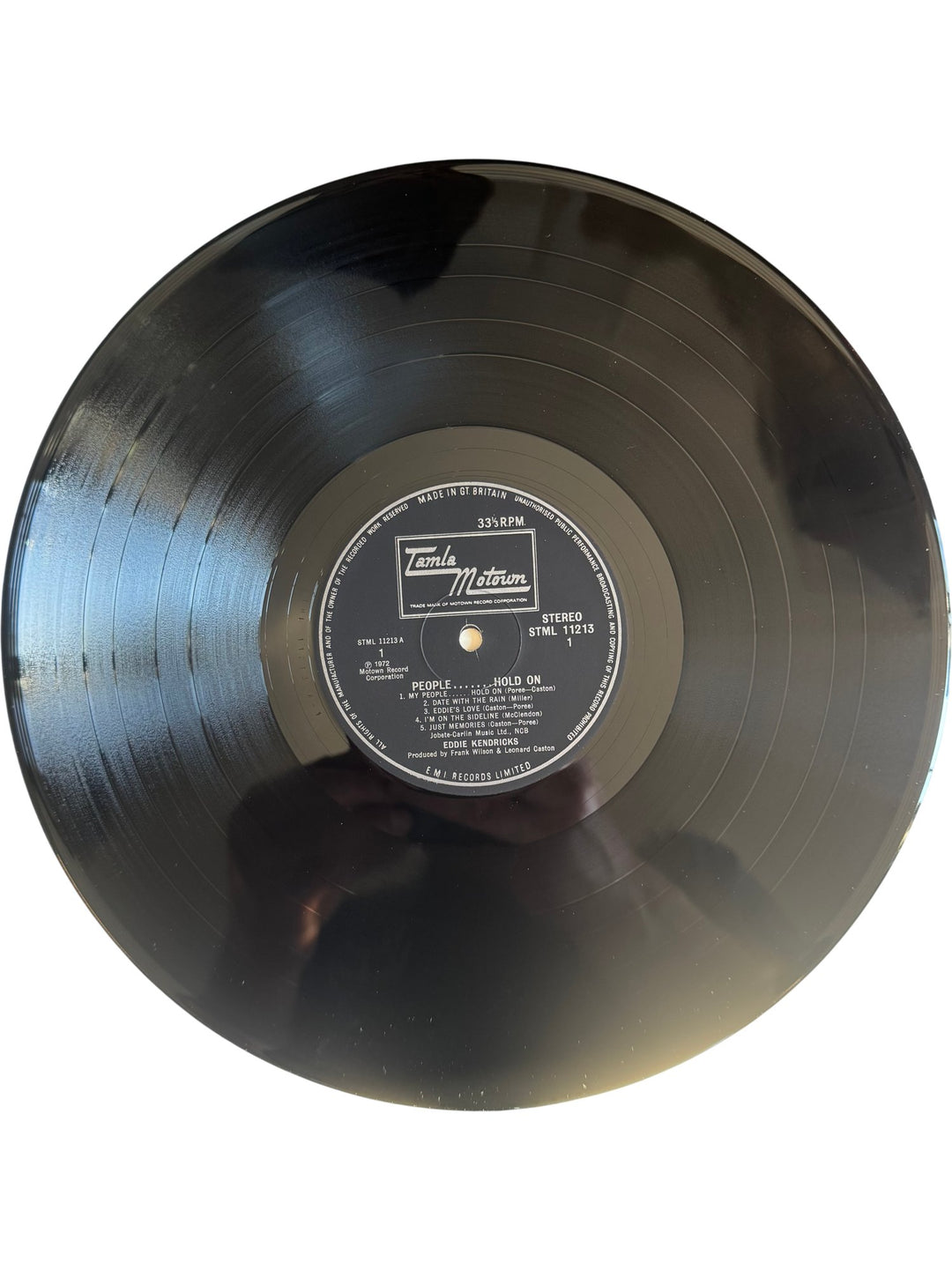 Eddie Kendricks People... Hold On Vinyl Record - Very Good - Think Vintage ltd
