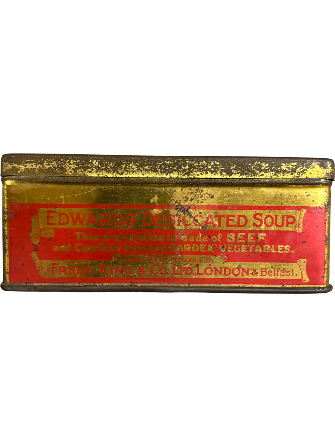 Edwards Desiccated Soup Tin - Think Vintage Online Ltd