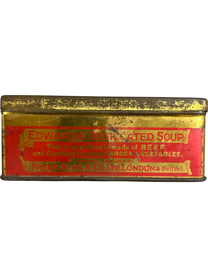 Edwards Desiccated Soup Tin - Think Vintage ltd