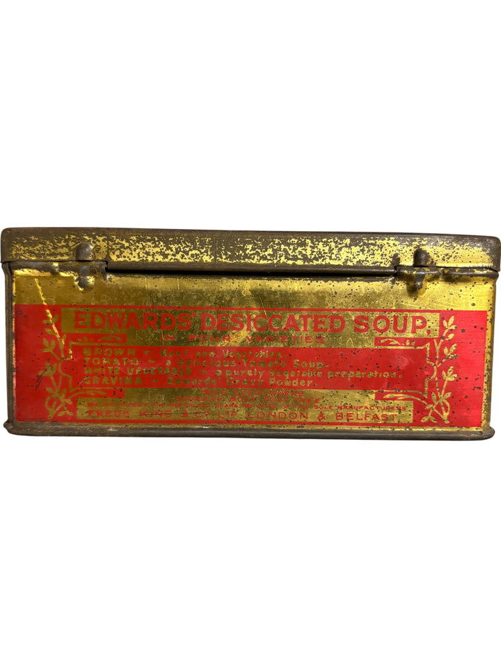 Edwards Desiccated Soup Tin - Think Vintage ltd