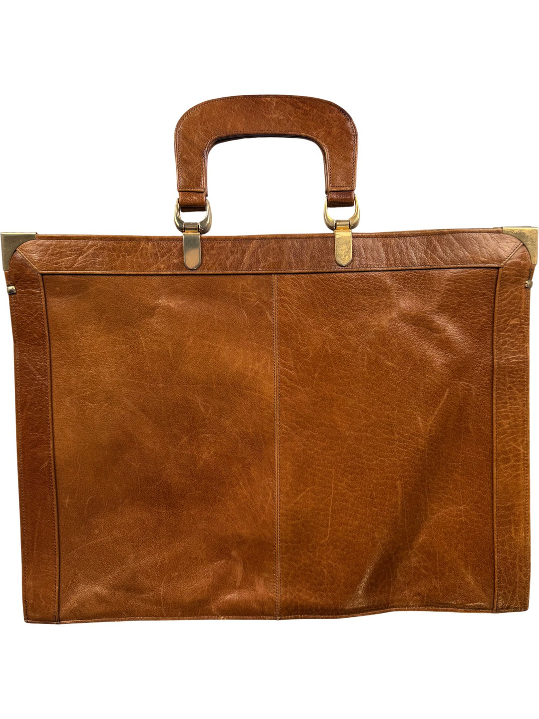 Elgee Genuine Leather Briefcase - Think Vintage ltd