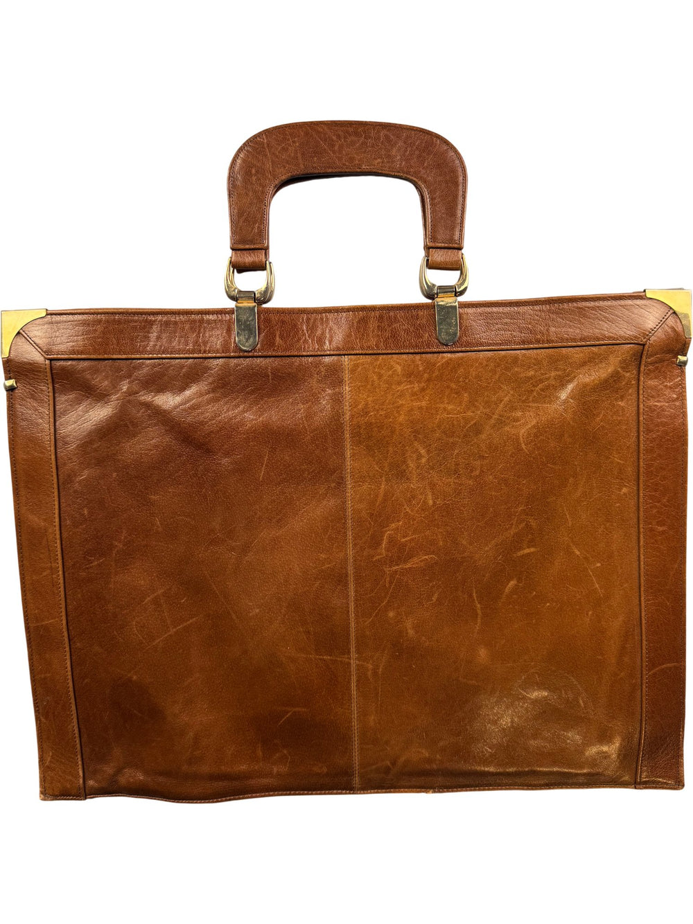Elgee Genuine Leather Briefcase - Think Vintage ltd