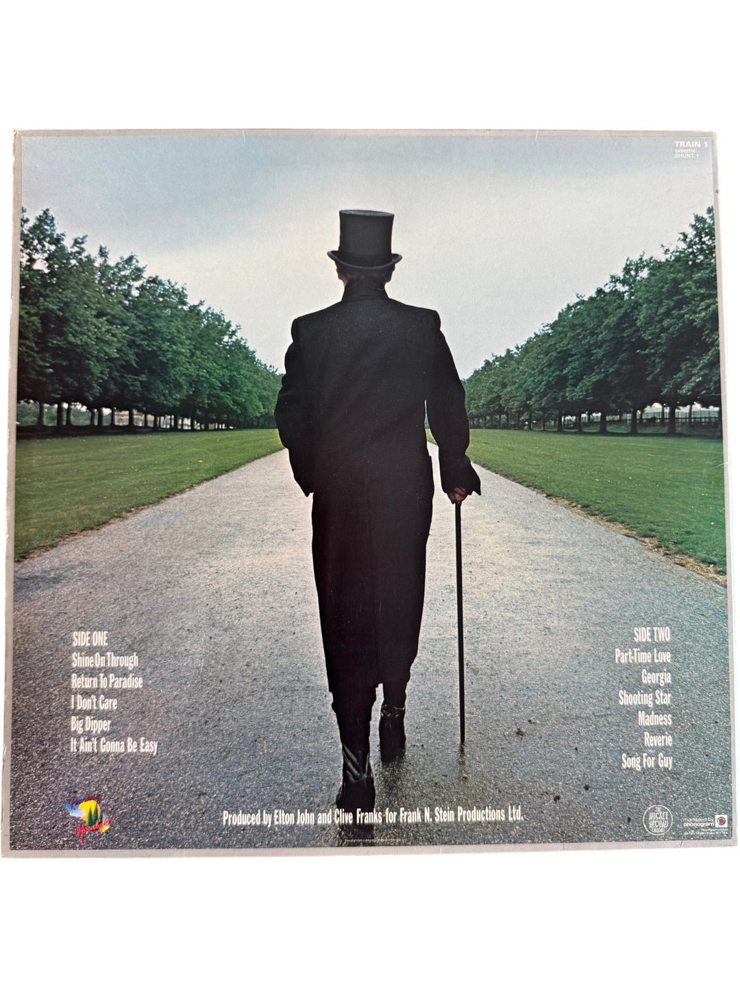 Elton John A Single Man Vinyl Record - Good - Think Vintage ltd