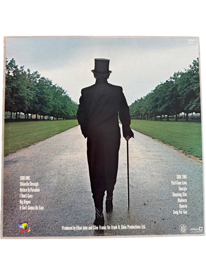 Elton John A Single Man Vinyl Record - Good - Think Vintage ltd