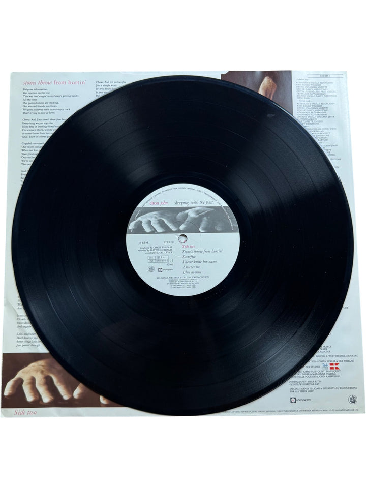 Elton John Sleeping With The Past Vinyl - Very Good+