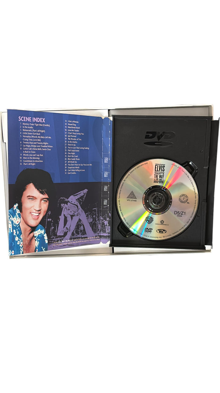 Elvis That's The Way It Is Special Edition DVD Box Set - Think Vintage ltd