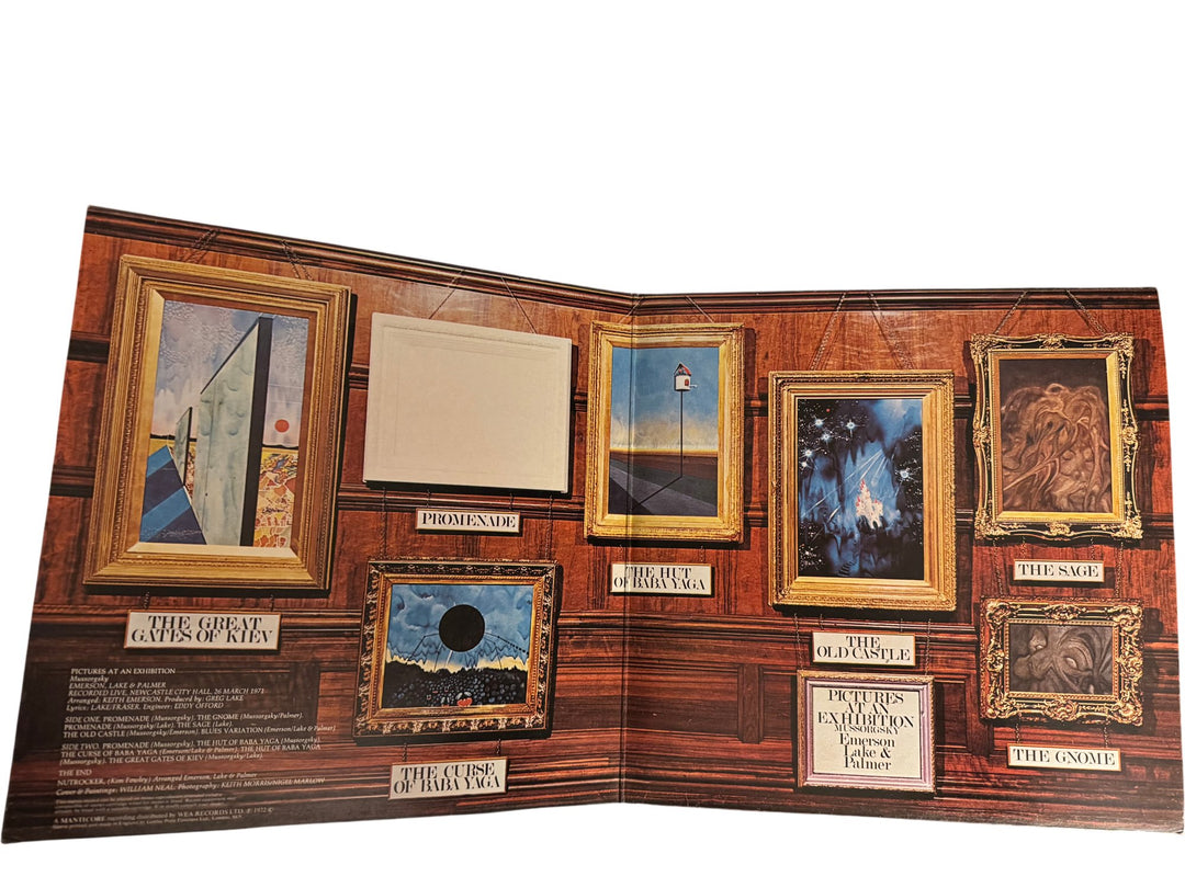Emerson Lake & Palmer Pictures At An Exhibition Vinyl - Good - Think Vintage ltd