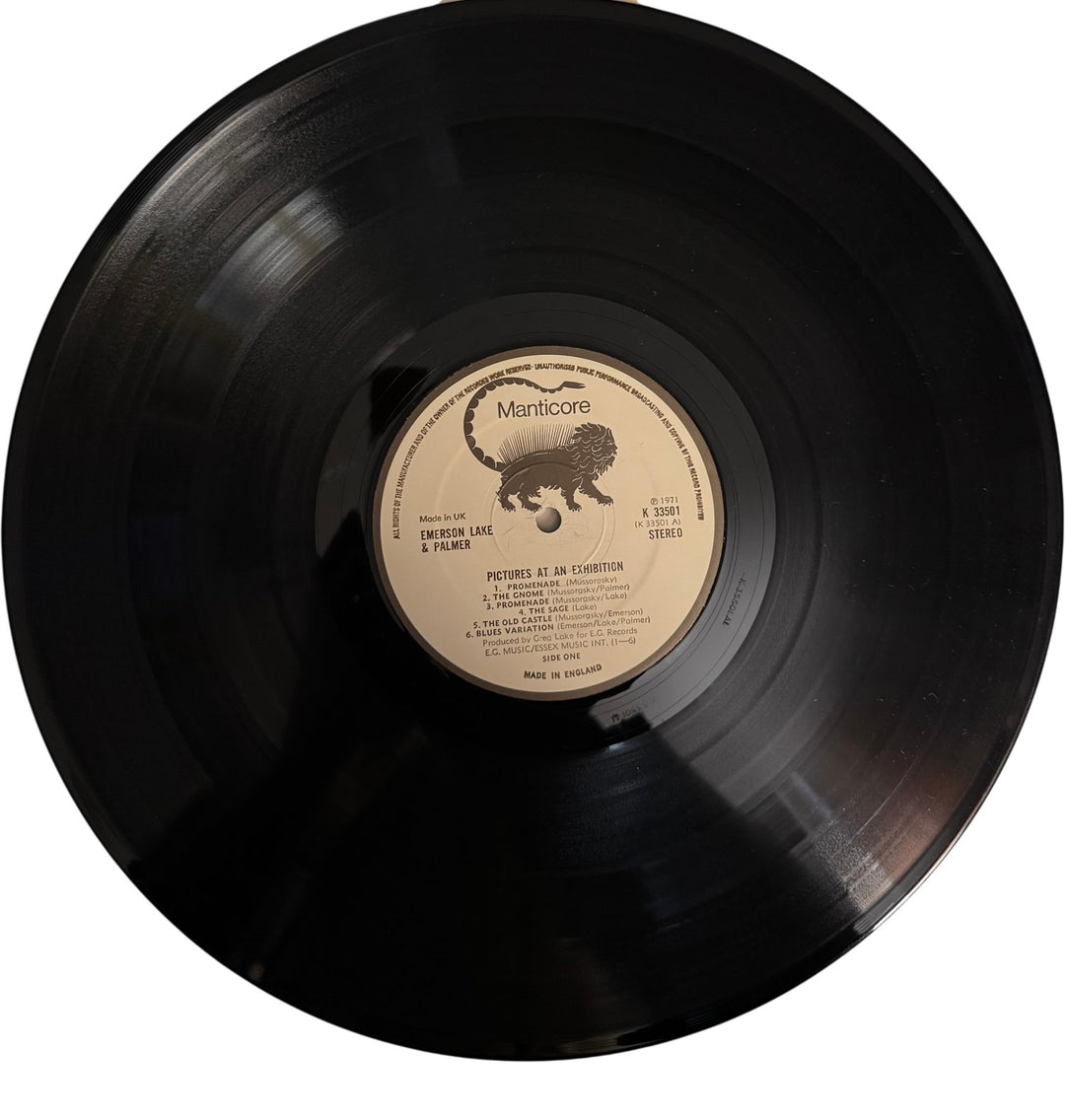 Emerson Lake & Palmer Pictures At An Exhibition Vinyl - Good - Think Vintage ltd