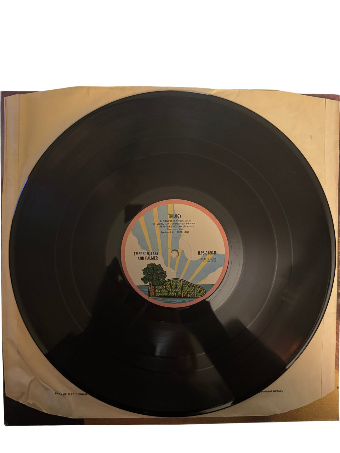 Emerson Lake & Palmer Trilogy Vinyl - Good - Think Vintage ltd