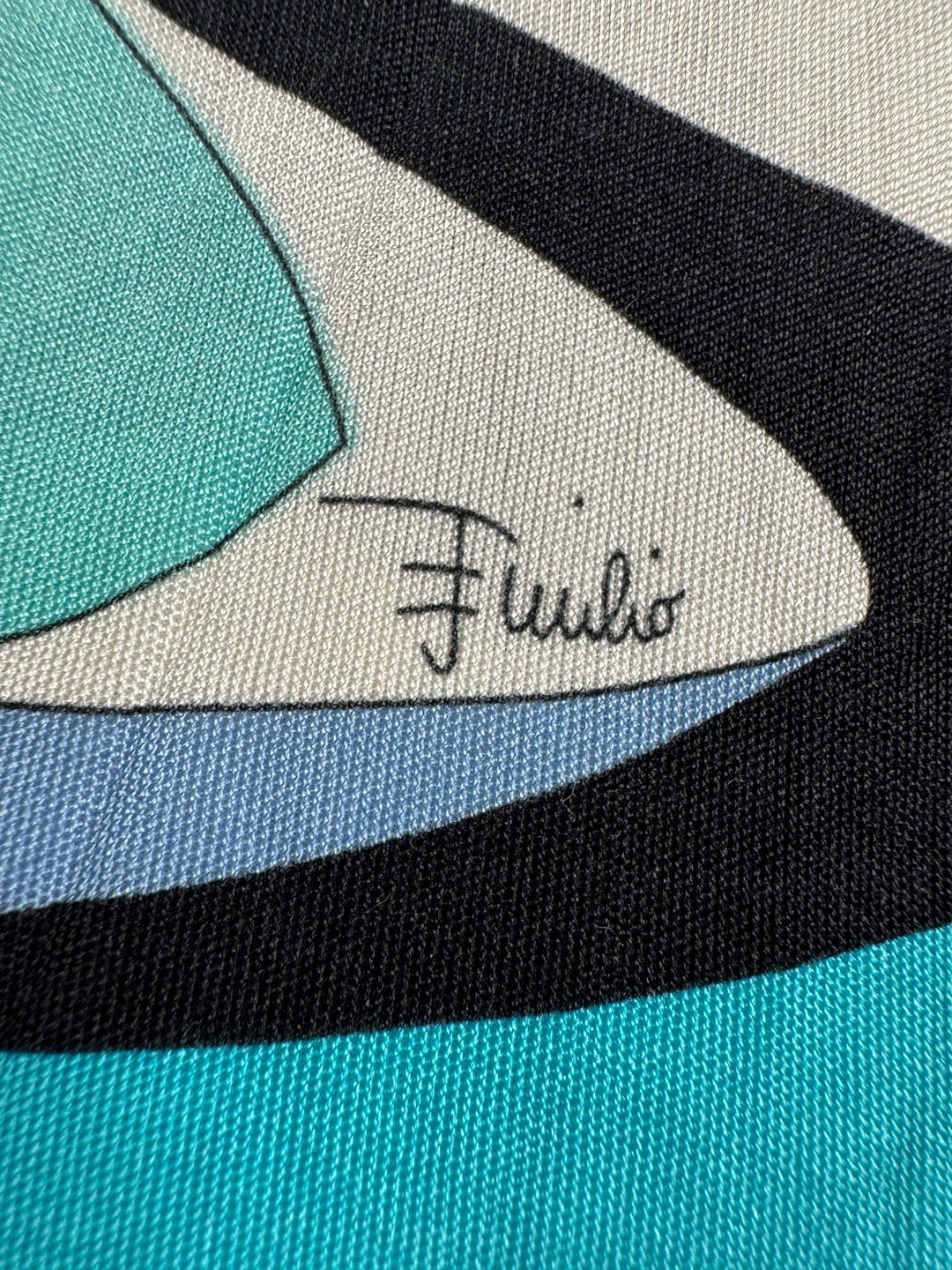 Emilio Pucci Multicolor Silk Dress - XS - Think Vintage ltd