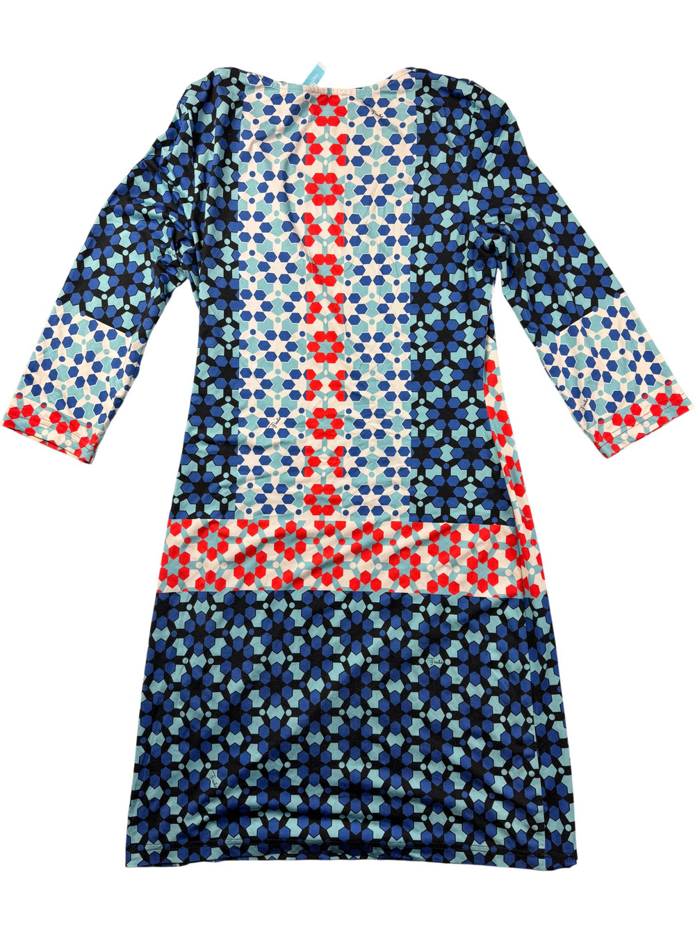 Emilio Pucci Patterned Long Sleeve Dress - M - Think Vintage ltd