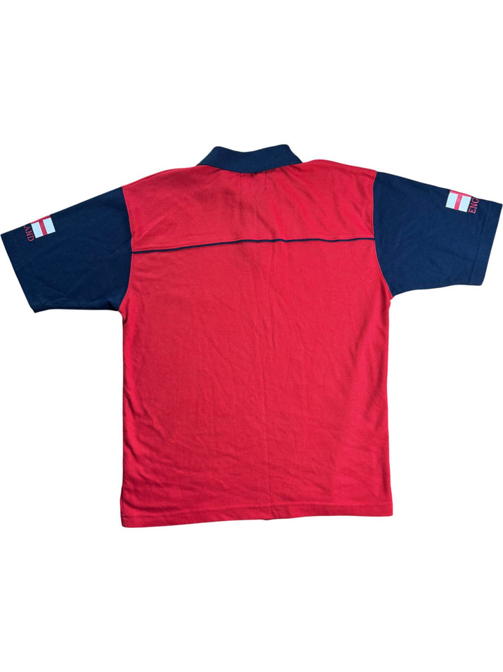 England Lions Red Polo Shirt - S - Think Vintage ltd