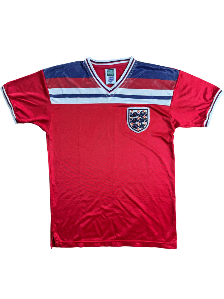 England Score Draw Retro Football Shirt - M - Think Vintage ltd