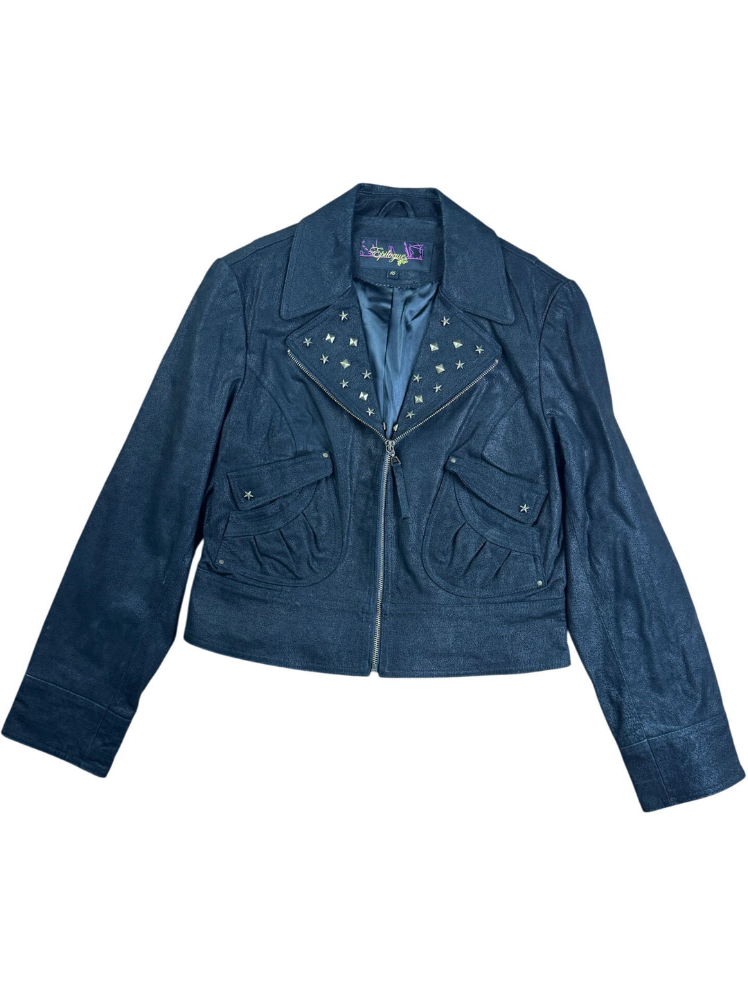 Epilogue Black Studded Short Jacket - M