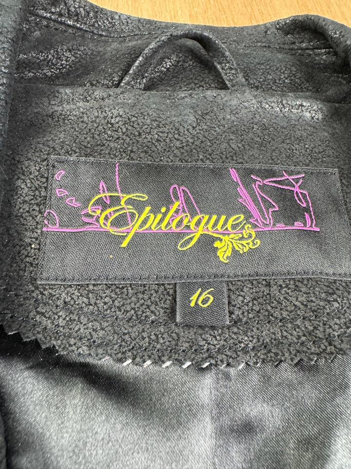 Epilogue Black Studded Short Jacket - M