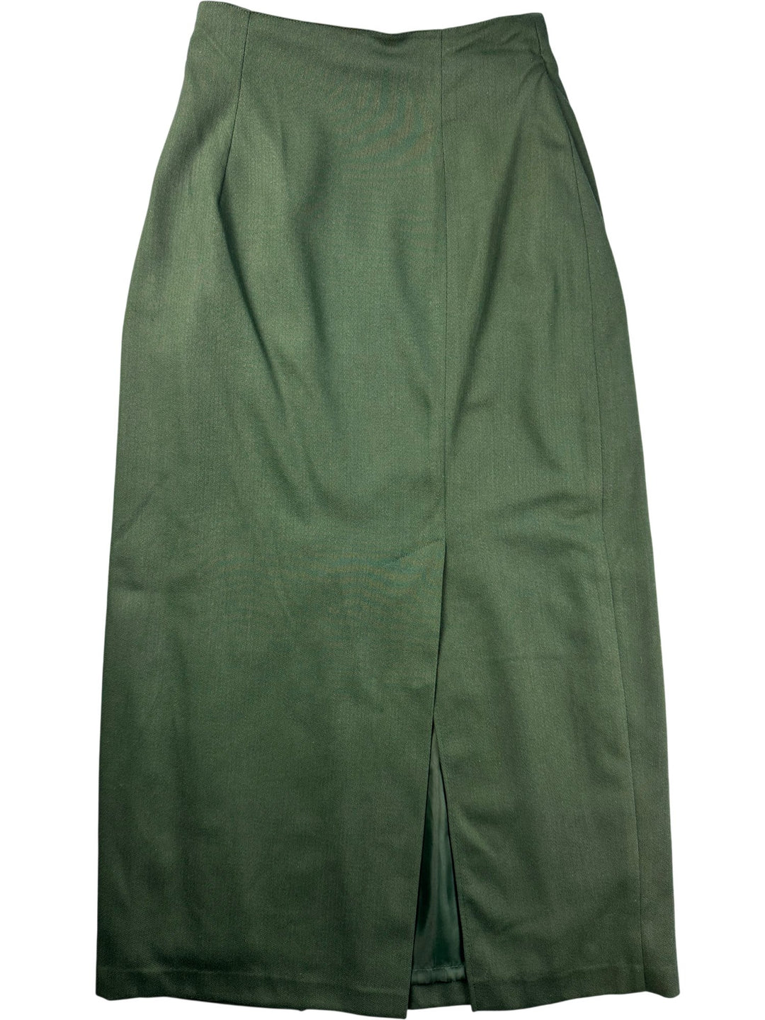 Equation Green Double Breasted Suit - W26 - Think Vintage ltd