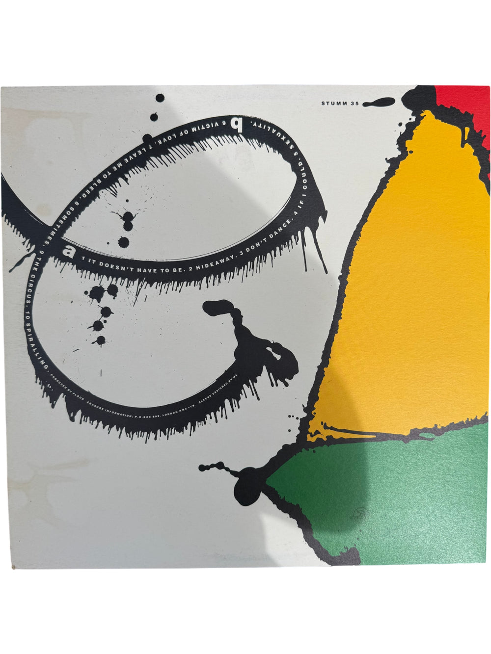 Erasure The Circus Vinyl Record - Think Vintage