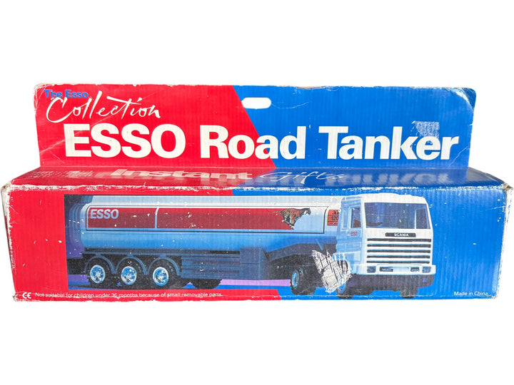 Esso Collection Scania Road Tanker Model Boxed Collectable Display Truck - Think Vintage
