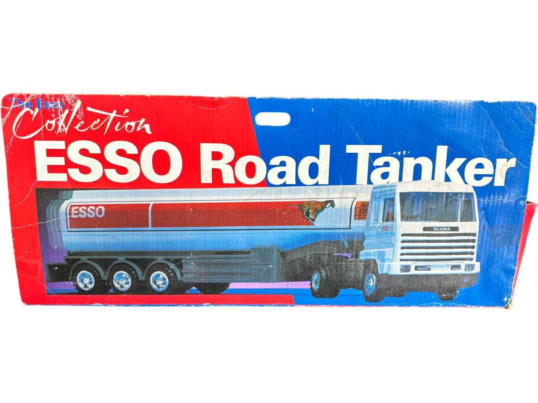 Esso Collection Scania Road Tanker Model Boxed Collectable Display Truck - Think Vintage