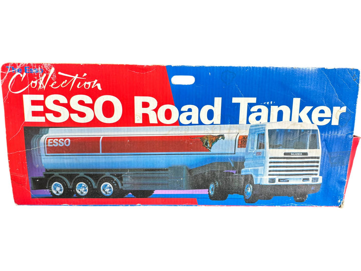 Esso Collection Scania Road Tanker Model Boxed Collectable Display Truck - Think Vintage