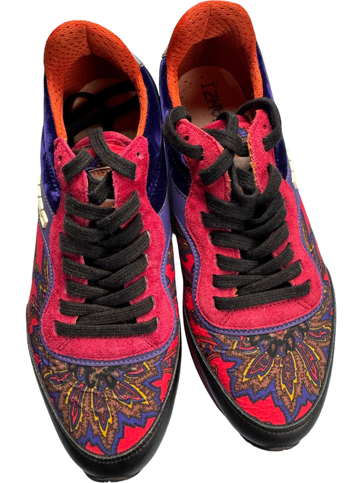 Etro Paisley Pattern Sneakers - Size 3.5 - Think Vintage ltd