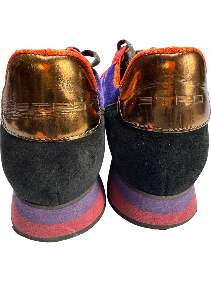 Etro Paisley Pattern Sneakers - Size 3.5 - Think Vintage ltd