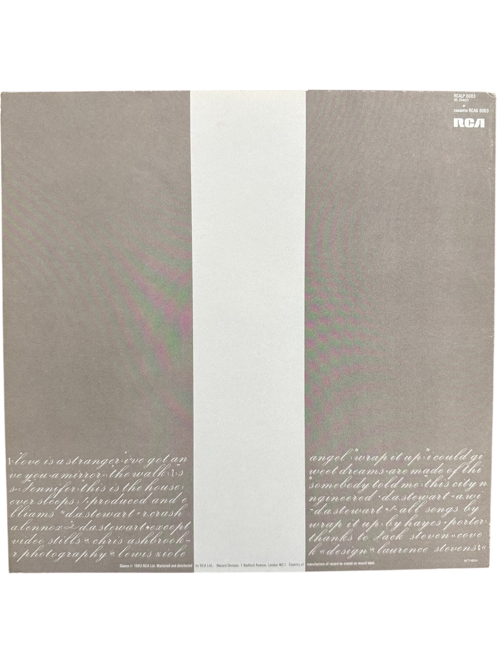 Eurythmics Sweet Dreams LP Vinyl - Think Vintage