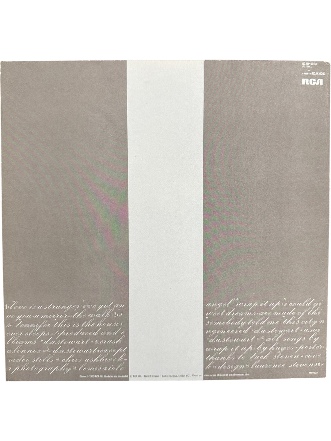 Eurythmics Sweet Dreams LP Vinyl - Think Vintage