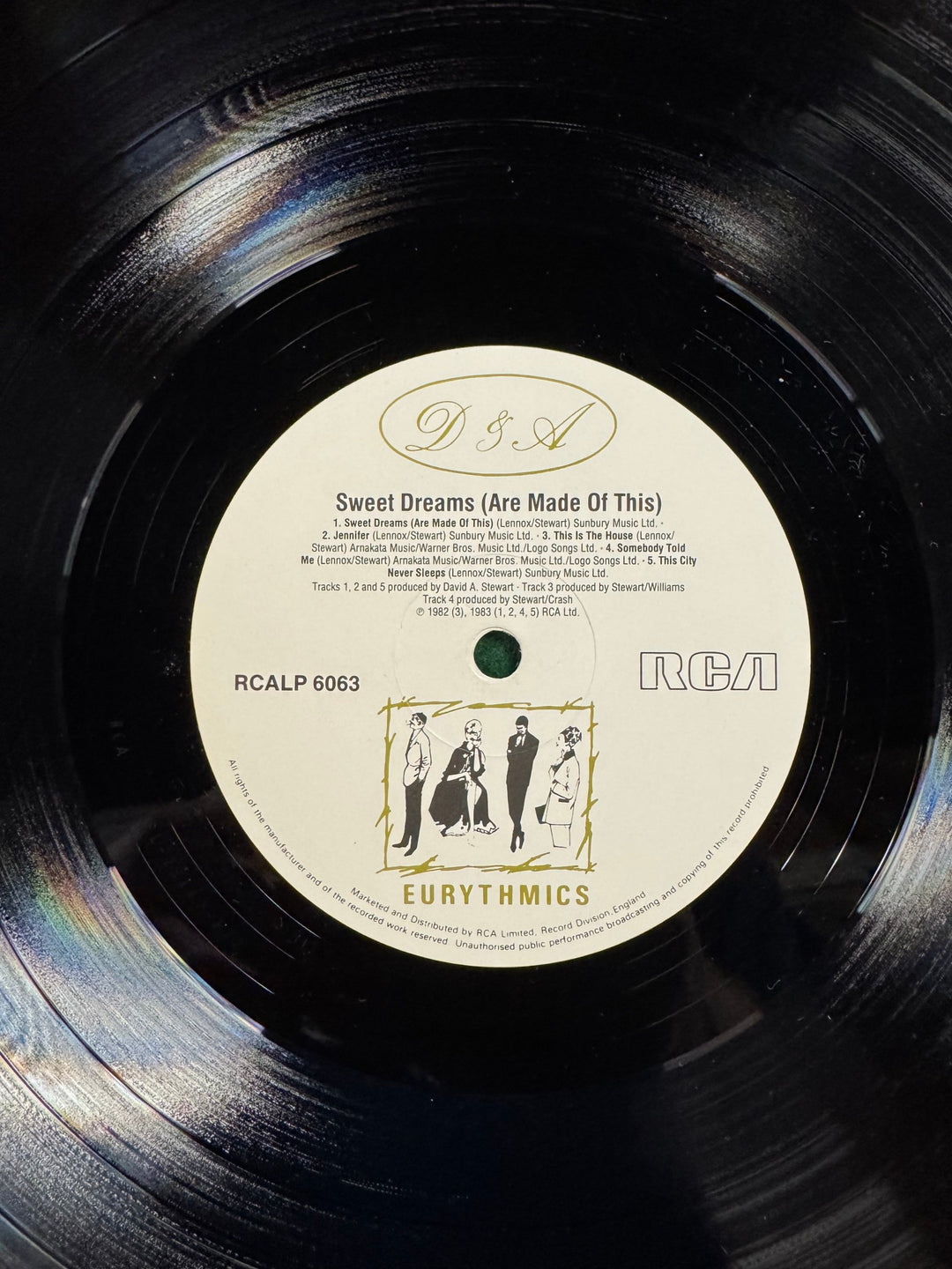 Eurythmics Sweet Dreams LP Vinyl - Think Vintage