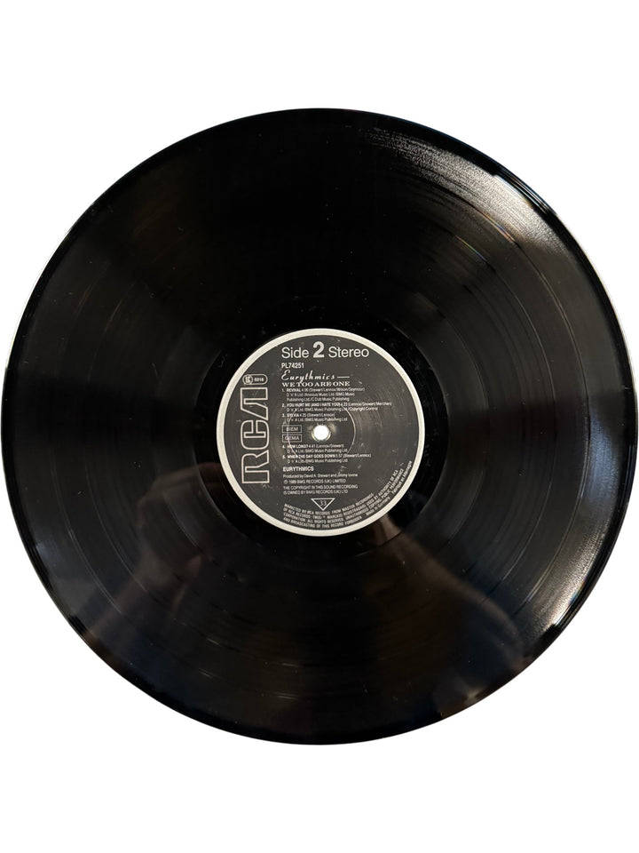 Eurythmics We Too Are One Vinyl Record - Think Vintage Online Ltd