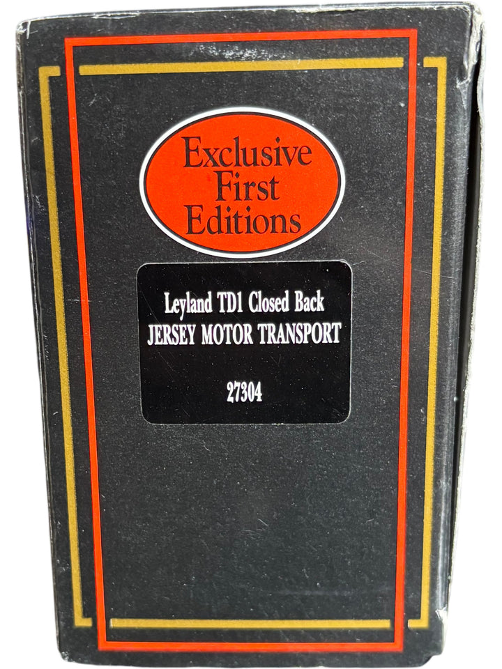 Exclusive First Editions Leyland TD1 Jersey Motor Transport Model - Think Vintage