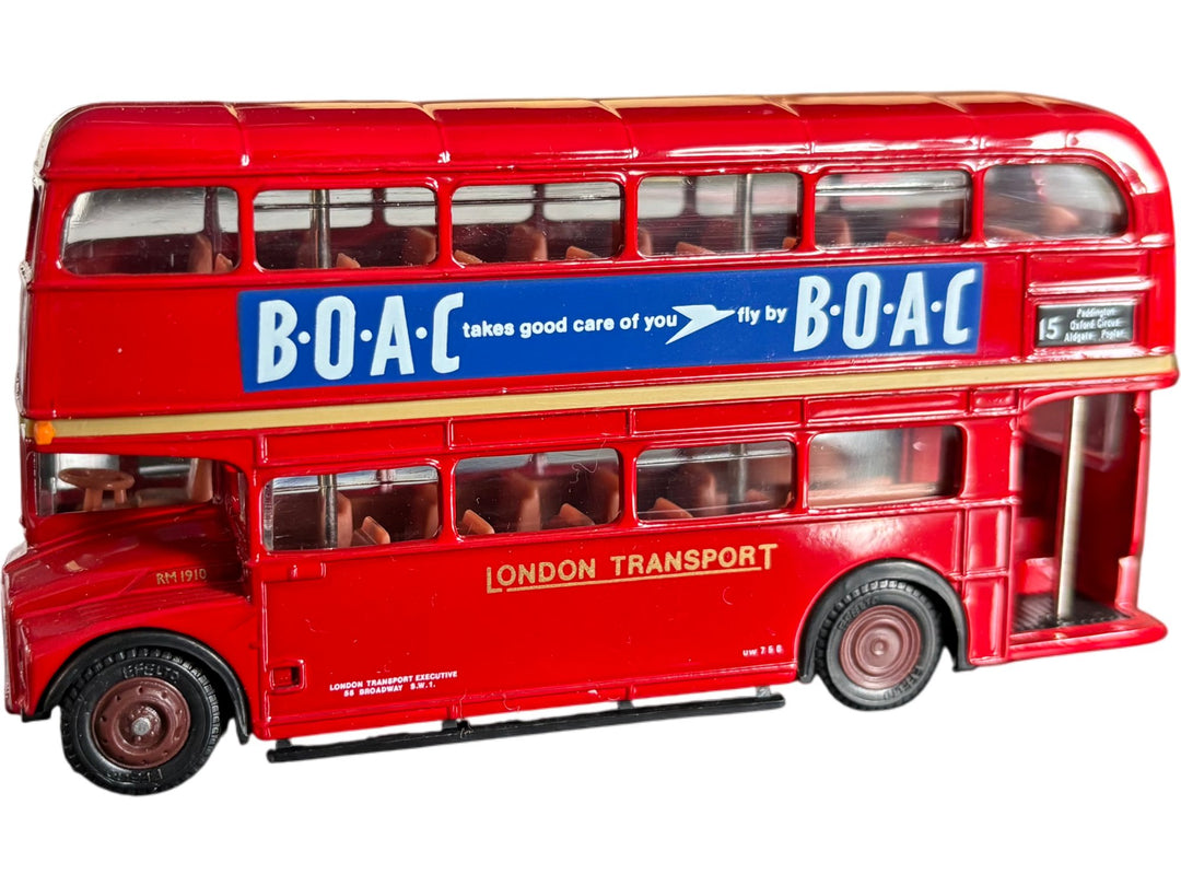 Exclusive First Editions Routemaster BOAC London Transport Bus RM 1910 - Think Vintage