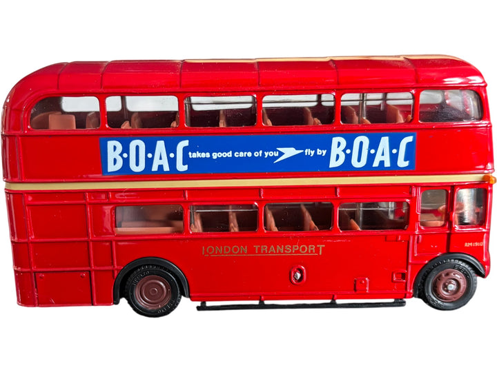 Exclusive First Editions Routemaster BOAC London Transport Bus RM 1910 - Think Vintage