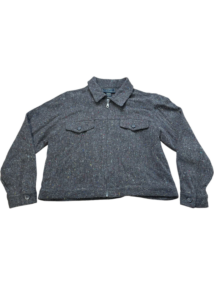 Express Wool Blend Zip-Up Jacket - M/L